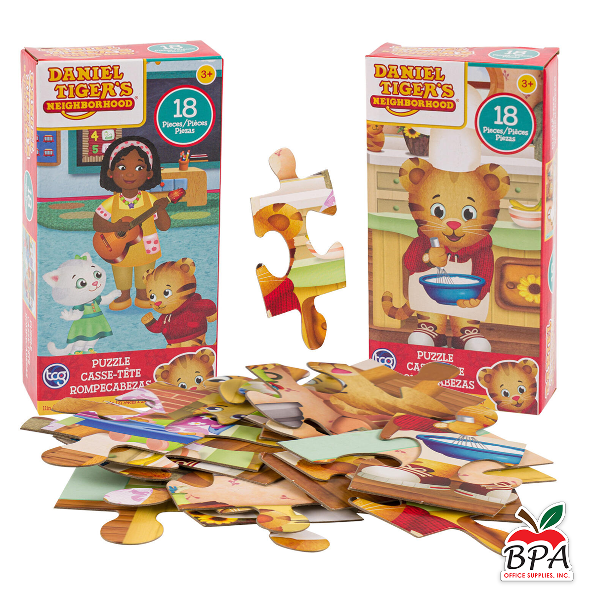 Rompecabeza •  Rompecabezas de 18 piezas "Daniel Tiger"
